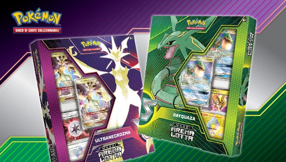 Battle Arena Decks—Rayquaza-GX vs. Ultra Necrozma-GX