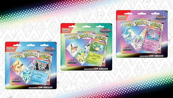 Scarlet & Violet—Prismatic Evolutions Tech Sticker Collection