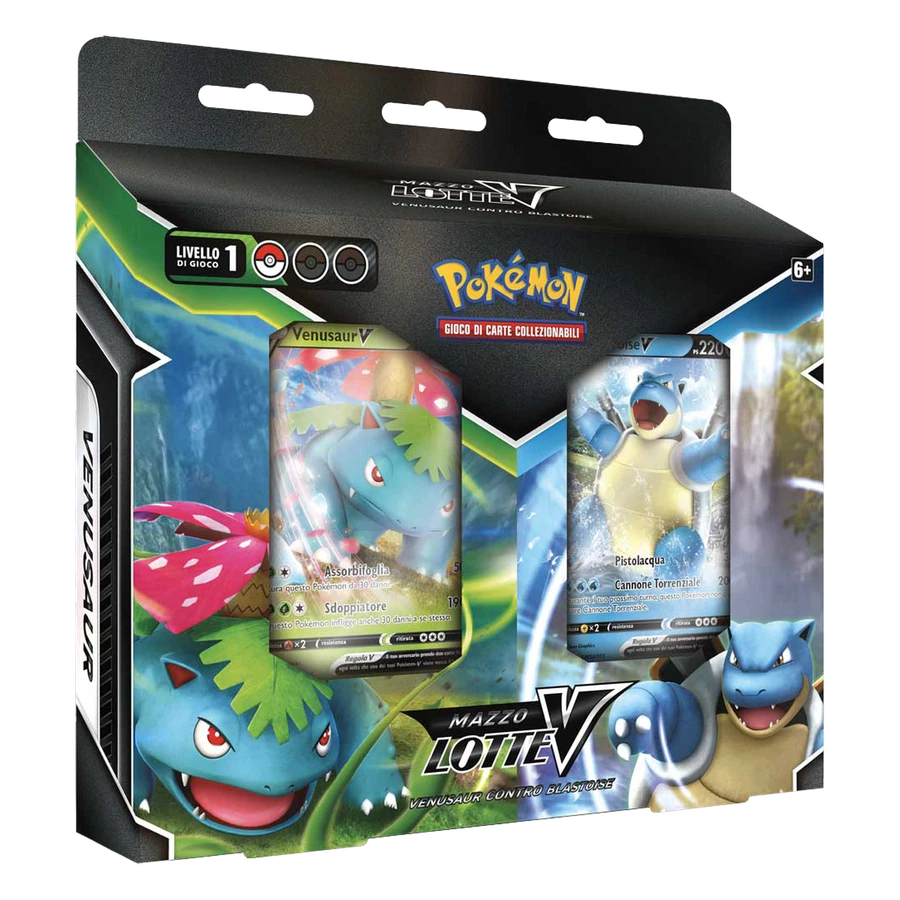 Sword & Shield Venusaur vs. Blastoise V Battle Deck