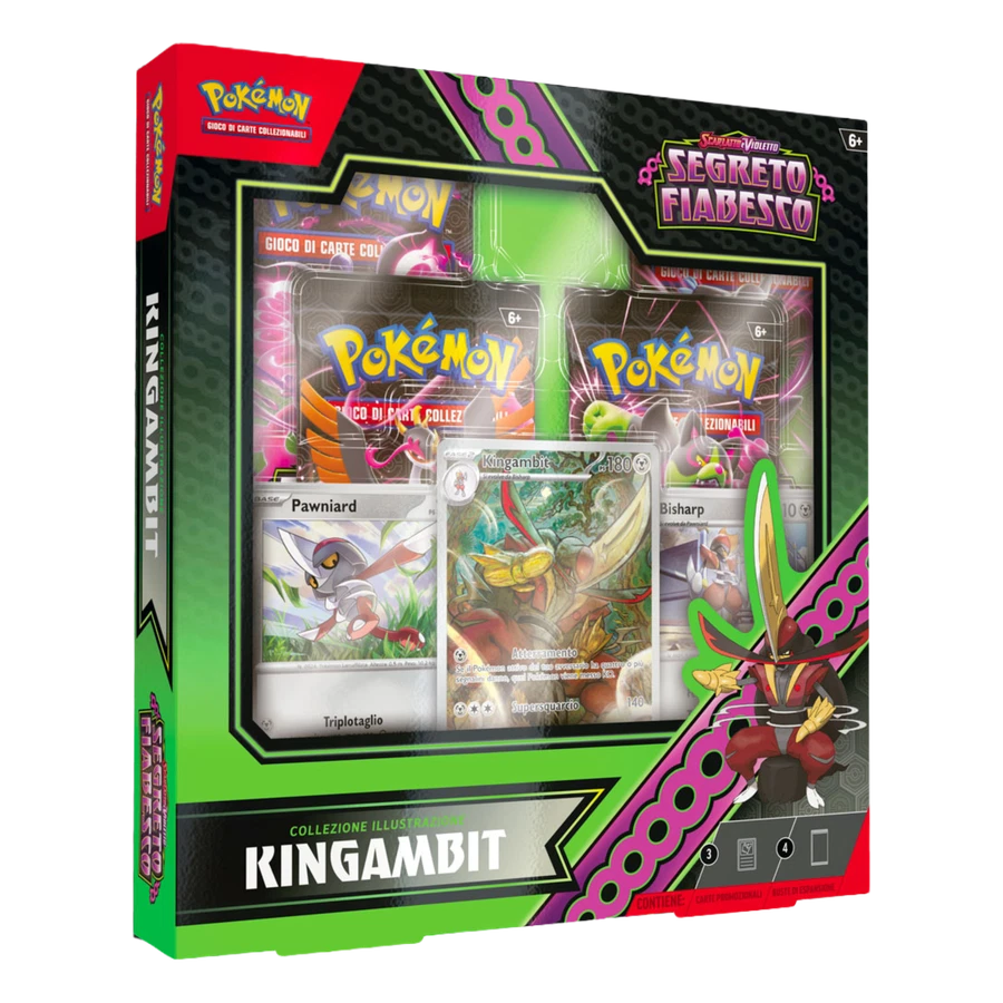 Scarlet & Violet Shrouded Fable Kingambit Illustration Collection