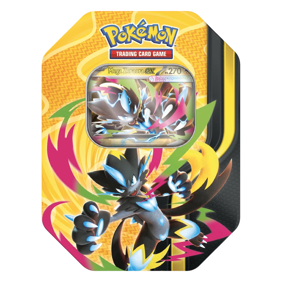 Mega Forces Mega Zeraora ex Tin