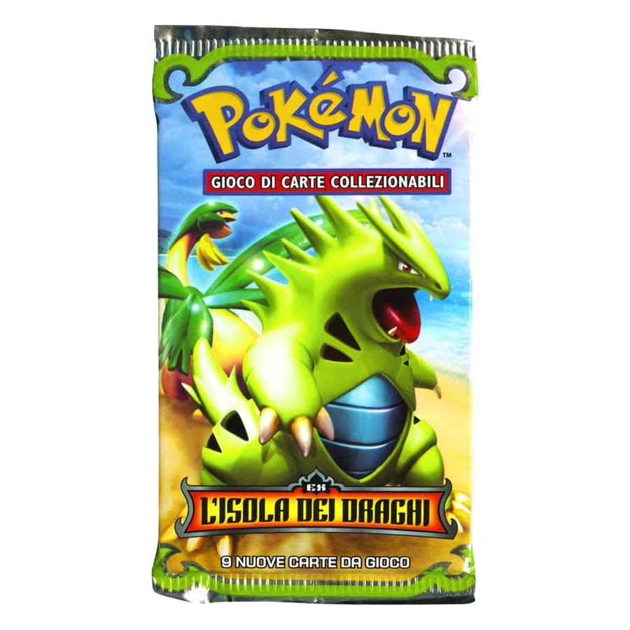 EX Dragon Frontiers Artwork Tyranitar & Tropius Booster Pack
