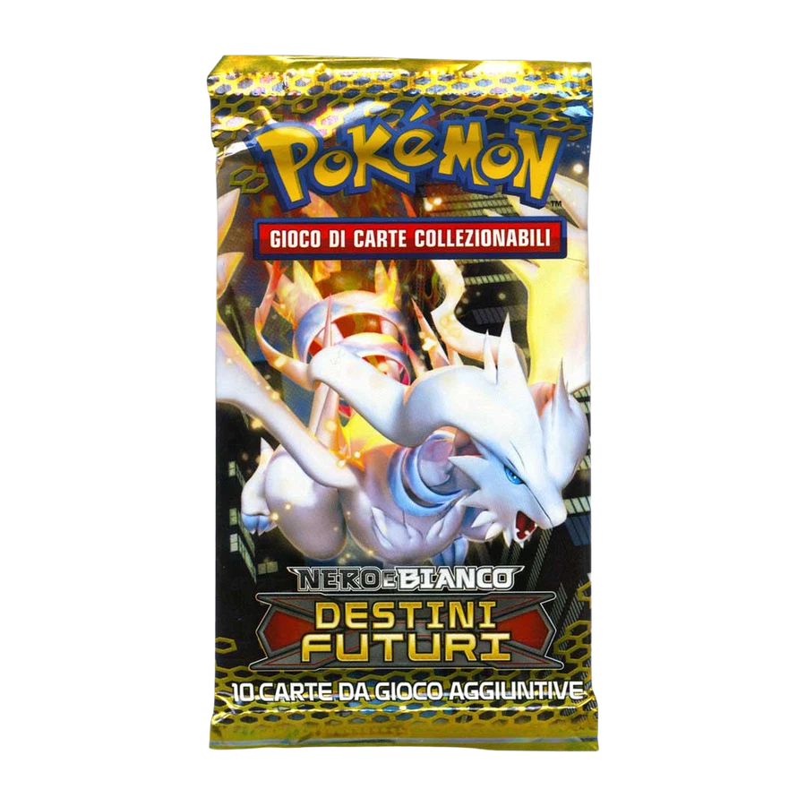 Black & White Next Destinies Artwork Reshiram Booster Pack