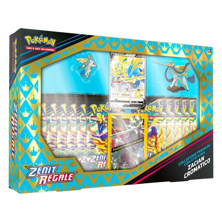 Sword & Shield Crown Zenith Zacian Shiny Premium Figure Collection