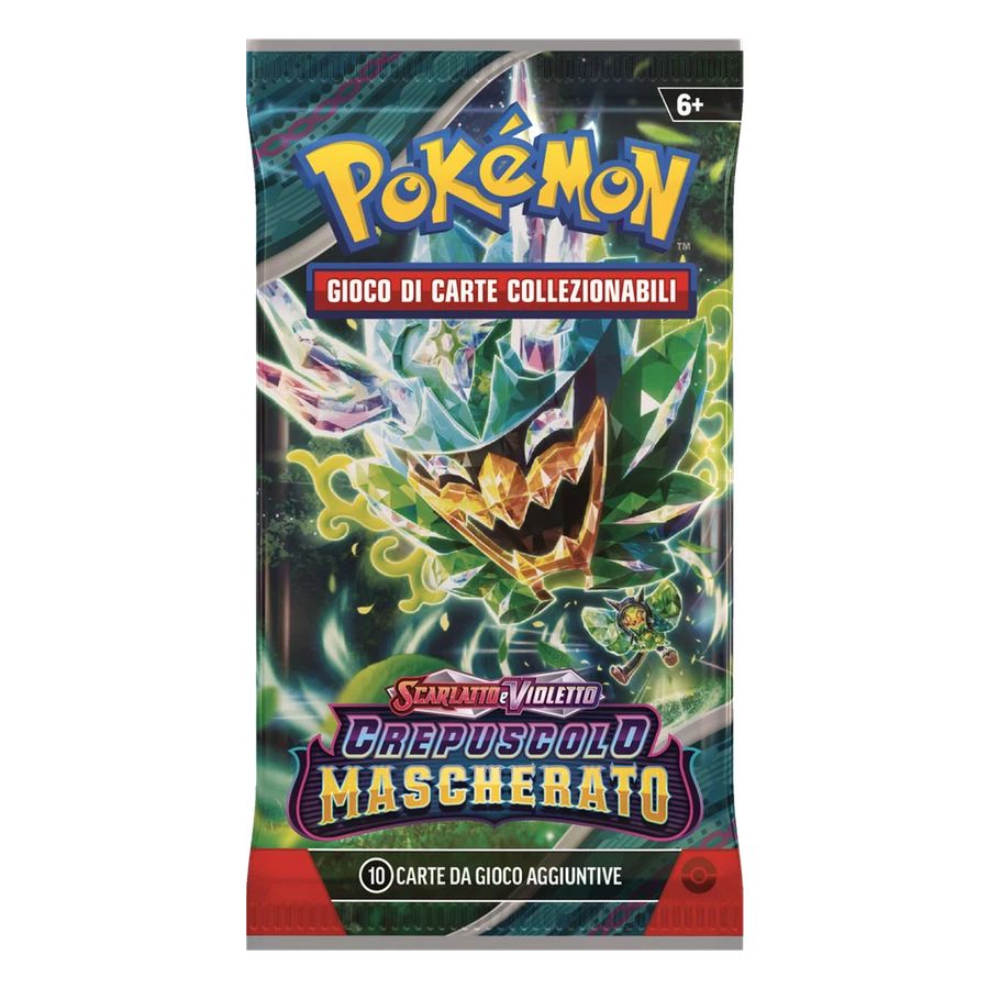 Scarlet & Violet Twilight Masquerade Booster Pack Artwork Ogerpon