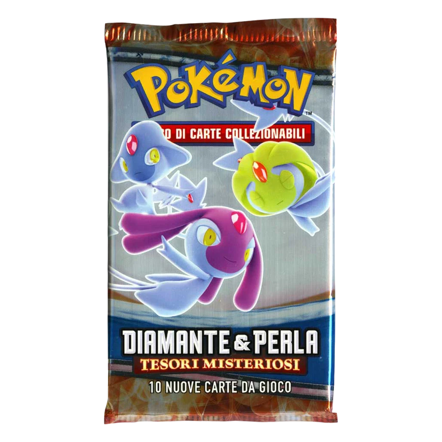 Diamond & Pearl Mysterious Treasures MT Artwork Mesprit, Azelf & Uxie Booster Pack