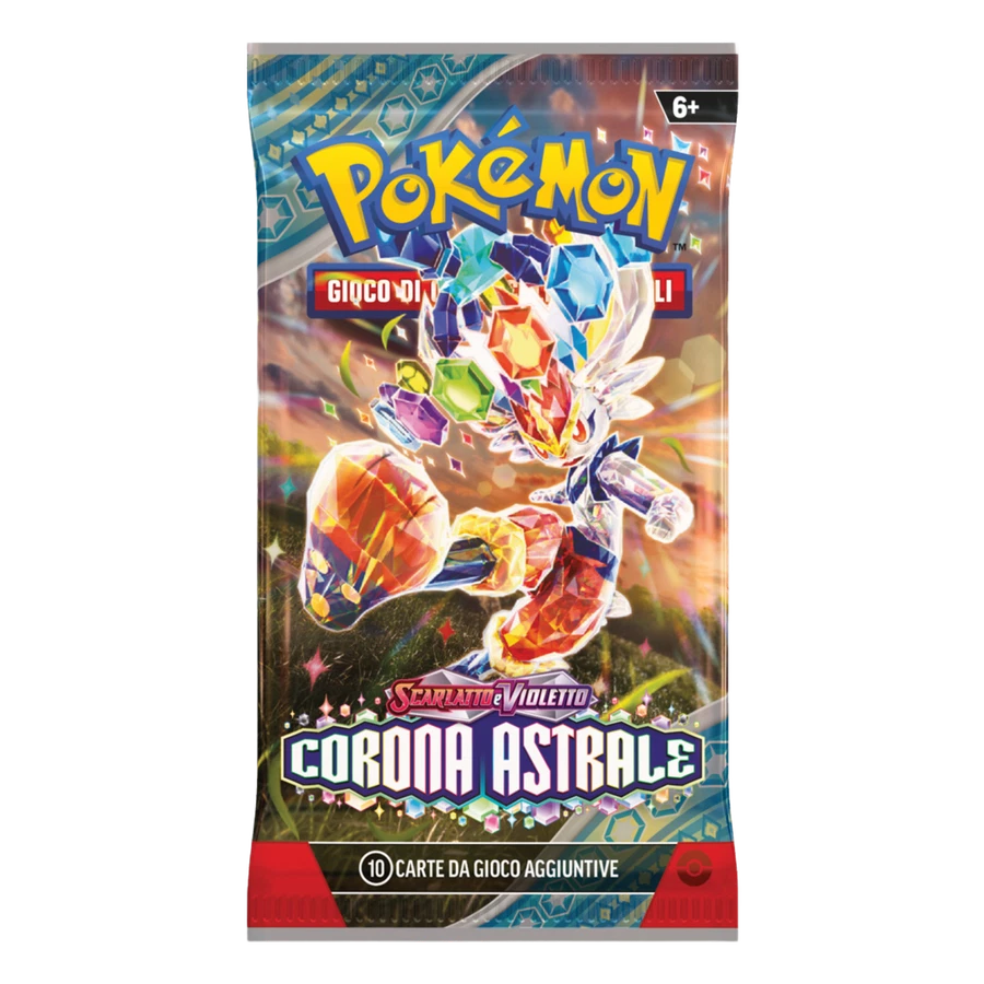 Scarlet & Violet Stellar Crown Artwork Cinderace Booster Pack