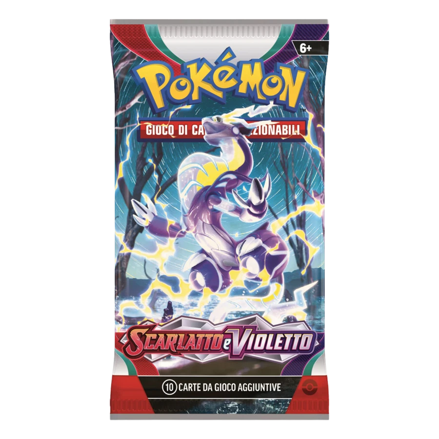 Scarlet & Violet Artwork Miraidon Booster Pack