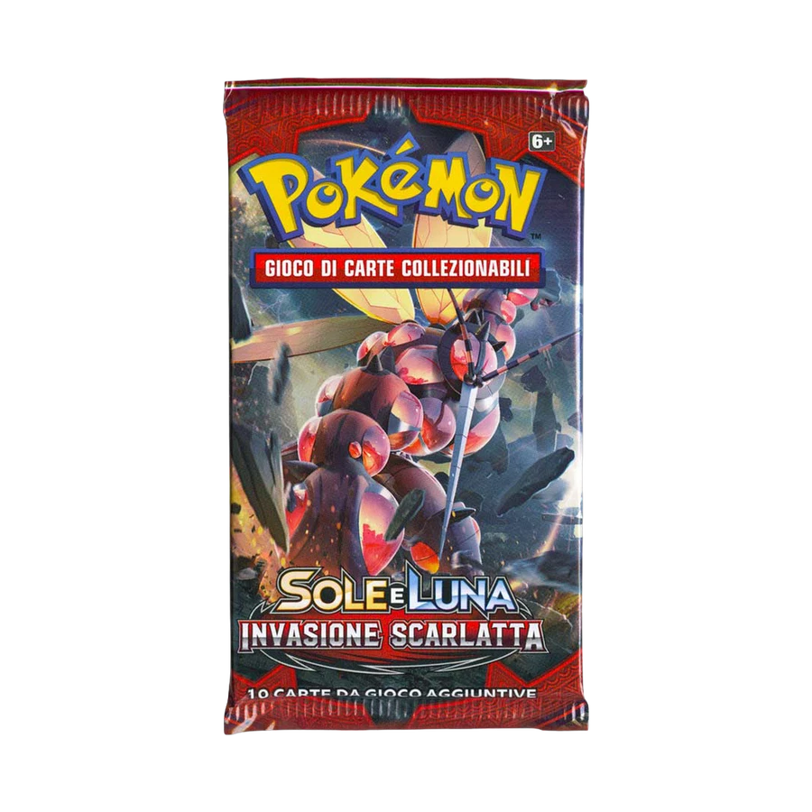 Sun & Moon Crimson Invasion Artwork Buzzwole Booster Pack