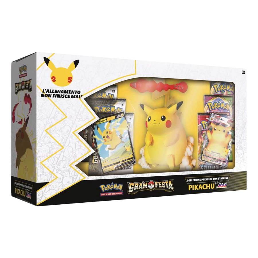 Sword & Shield Celebrations Pikachu VMAX Premium Figure Collection