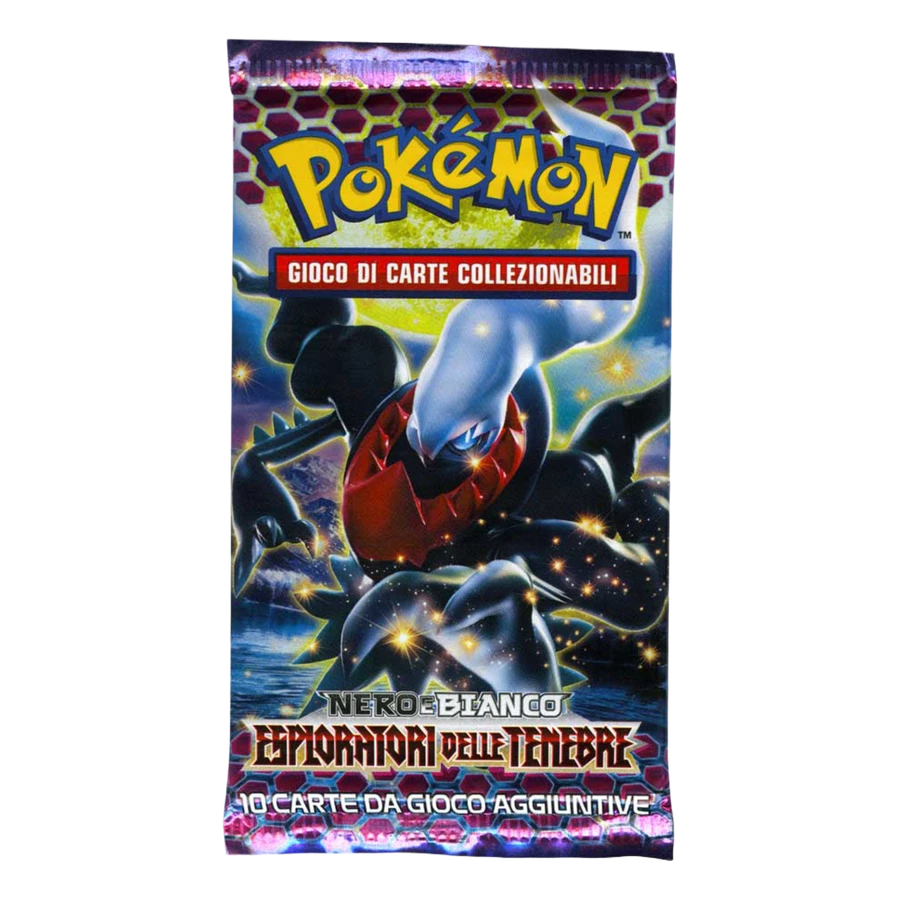 Black & White Dark Explorers Artwork Darkrai Booster Pack