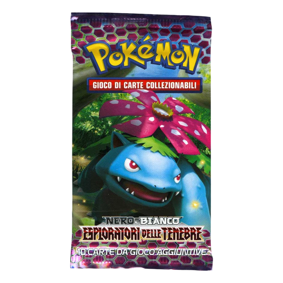 Black & White Dark Explorers Artwork Venusaur Booster Pack