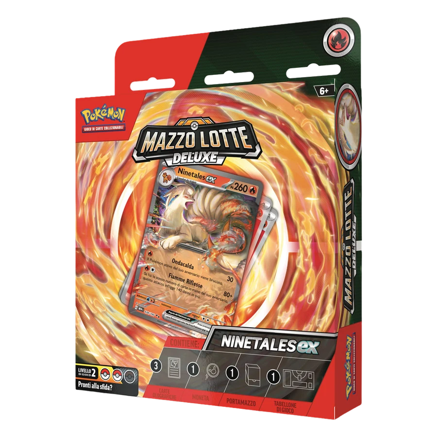 Ninetales ex ex Battle Deck Deluxe Battle Deck