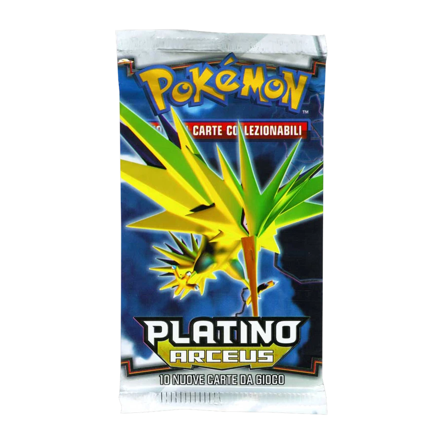 Platinum Arceus Artwork Zapdos Booster Pack