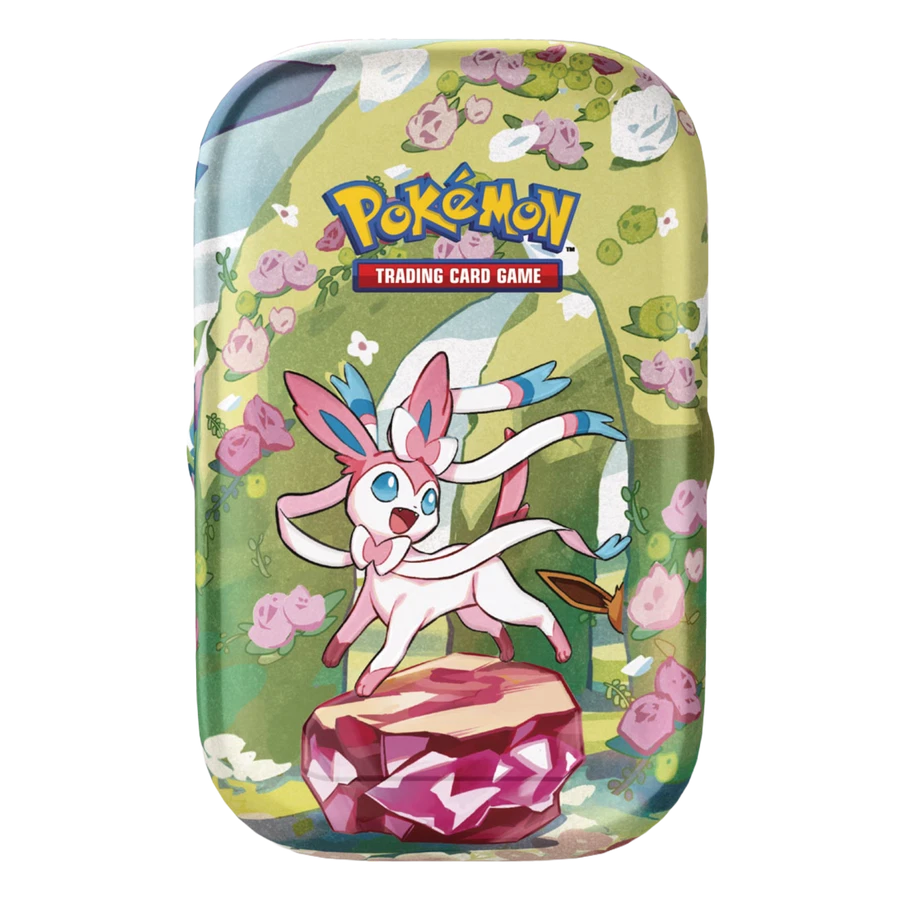 Scarlet & Violet Prismatic Evolutions Sylveon Mini Tin