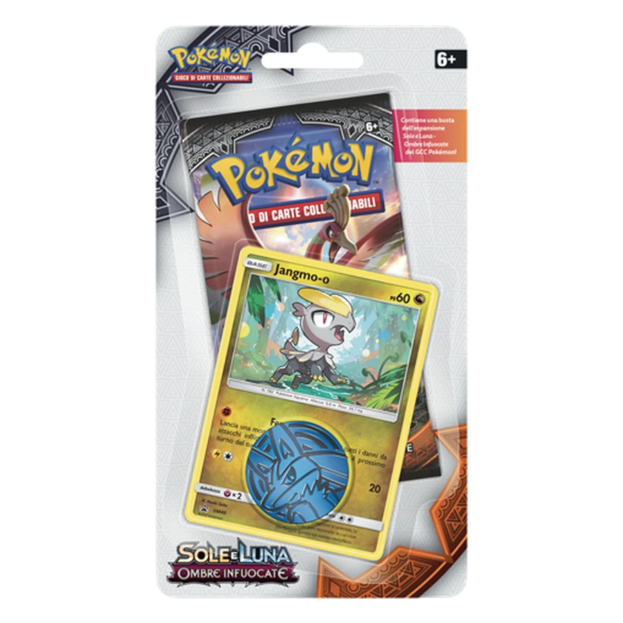 Sun & Moon Burning Shadows Jangmo-o 1 Pack Blister