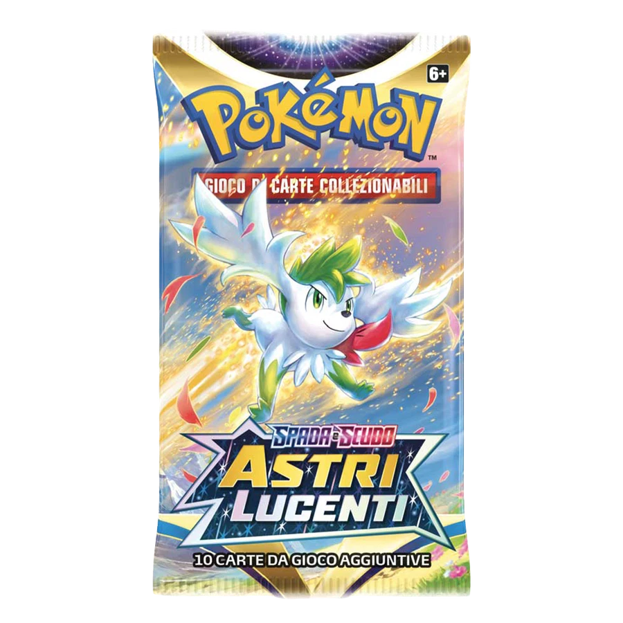 Sword & Shield Brilliant Stars Artwork Shaymin Forma Cielo Booster Pack