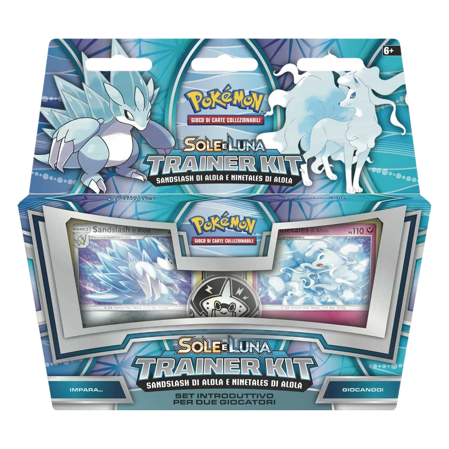 Sun & Moon Trainer Kit TK11 Alolan Sandslash & Alolan Ninetales