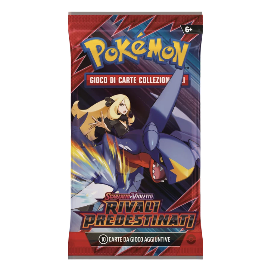 Scarlet & Violet Destined Rivals Artwork Garchomp & Camilla Booster Pack