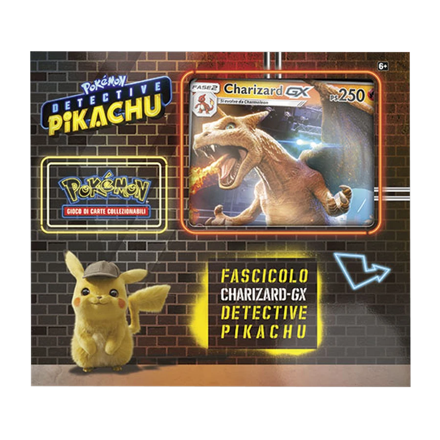 太阳&月亮 Detective Pikachu Case File 喷火龙 GX 收藏套装