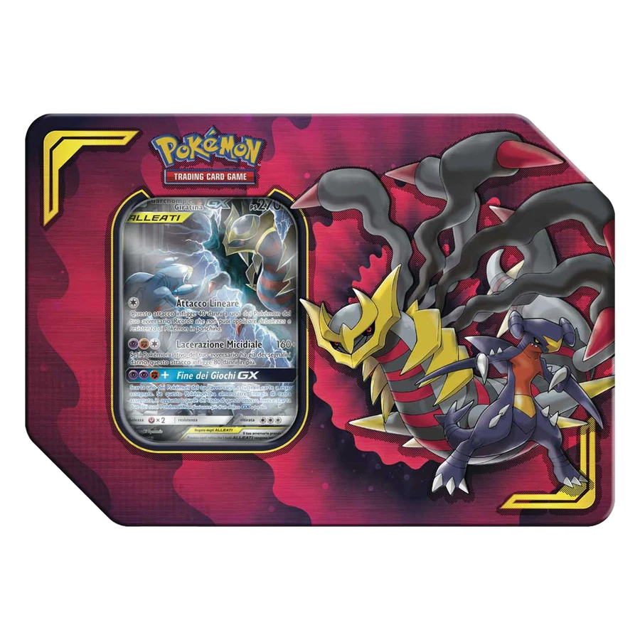 Tag Team Garchomp & Giratina GX Tin