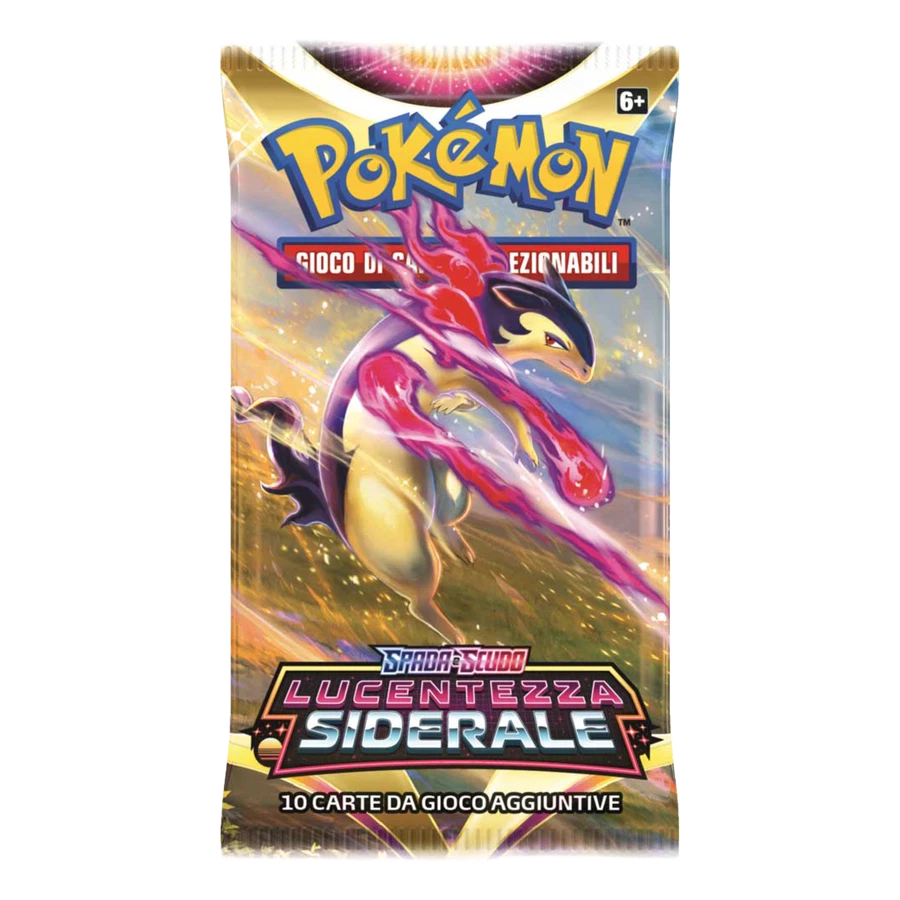 Sword & Shield Astral Radiance Artwork Hisuian Typhlosion Booster Pack