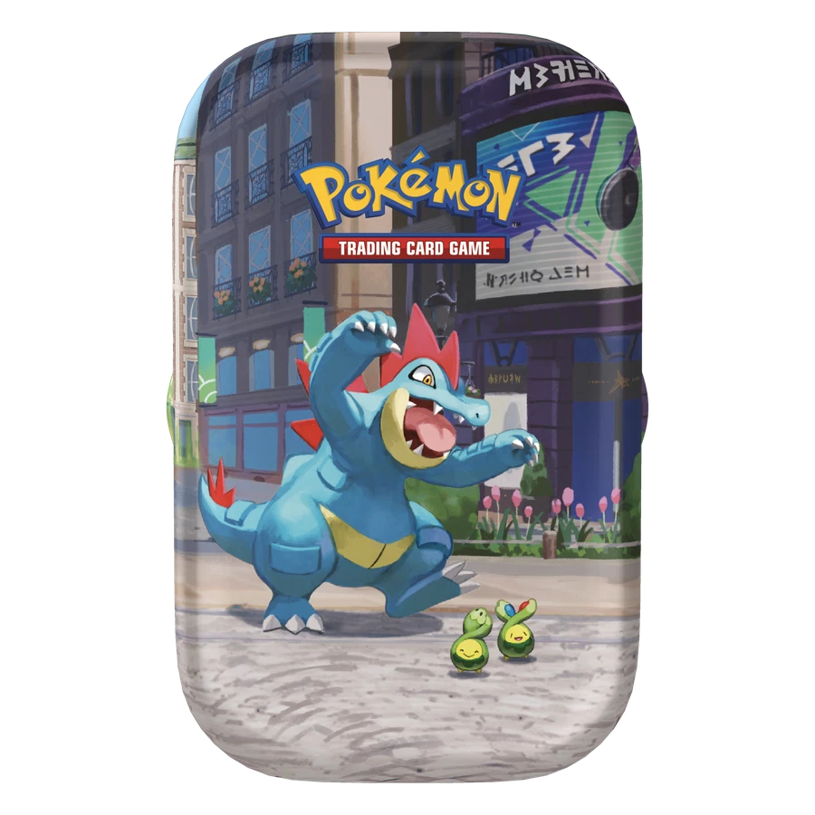 Lumiose City Feraligatr Mini Tin