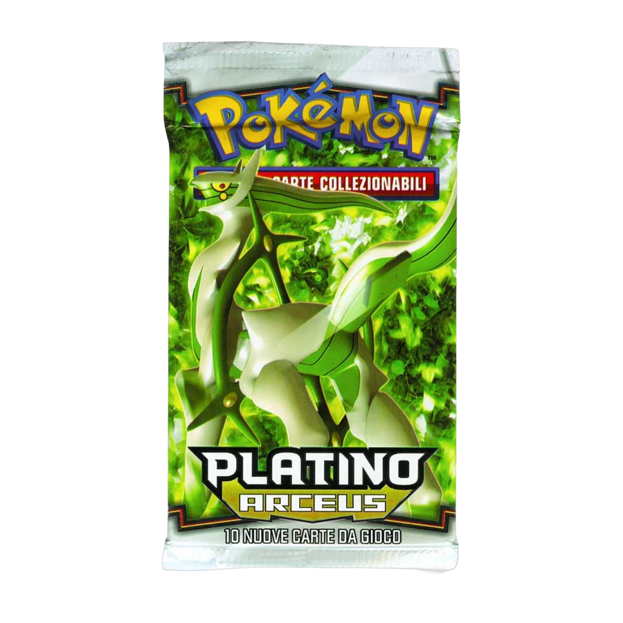 Platinum Arceus Artwork Arceus Forma Erba Booster Pack