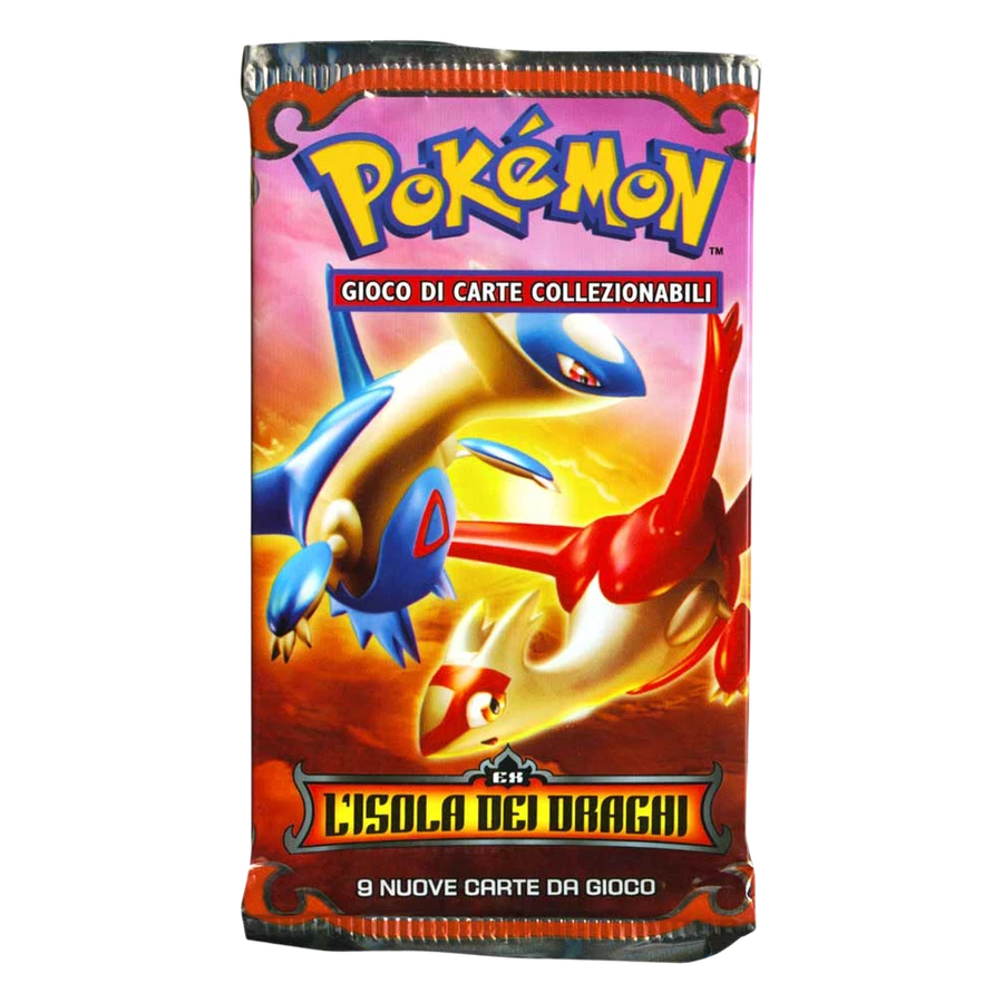 EX Dragon Frontiers Artwork Latios & Latias Booster Pack