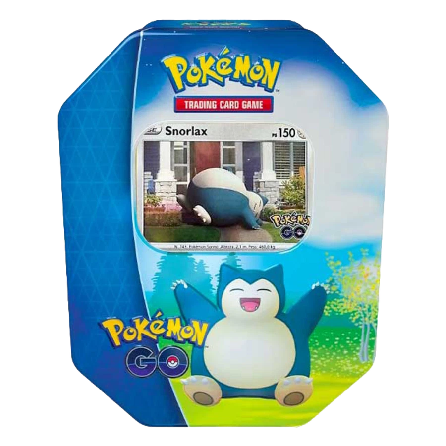 Sword & Shield Pokemon GO Snorlax Tin