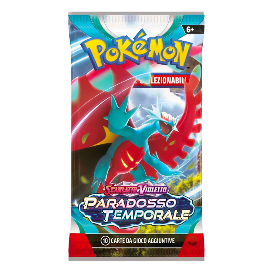 Scarlet & Violet Paradox Rift Artwork Roaring Moon Booster Pack