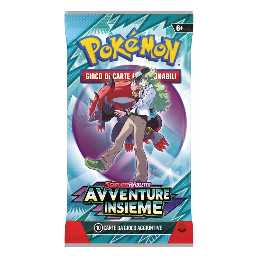 Scarlet & Violet Journey Together Artwork Zoroark & N Booster Pack