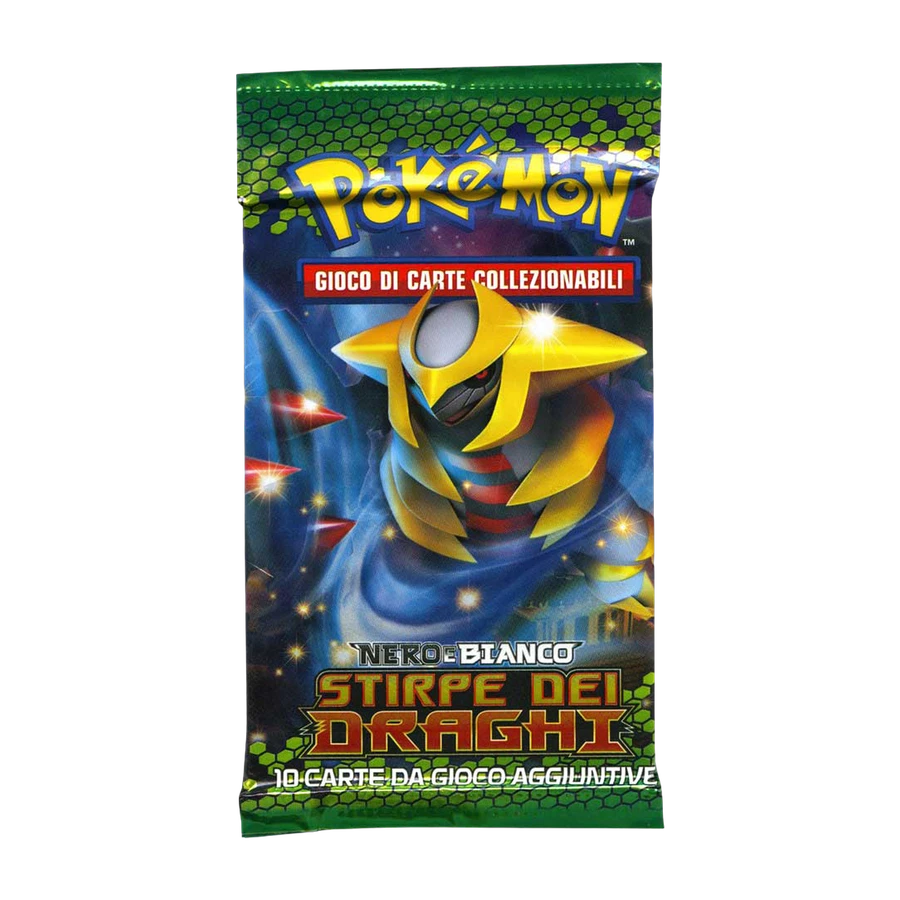 Black & White Dragons Exalted DRV Artwork Giratina Booster Pack