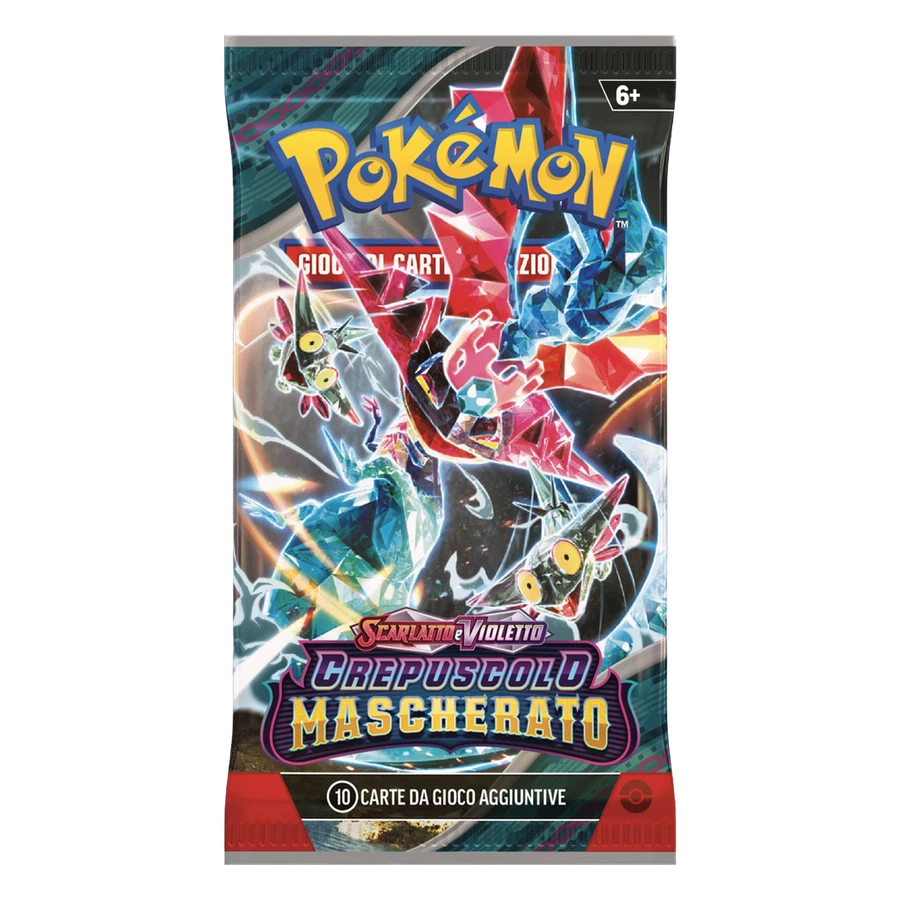 Scarlet & Violet Twilight Masquerade Booster Pack Artwork Dragapult