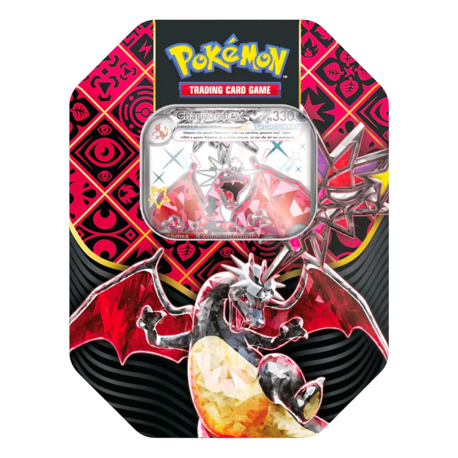 Scarlet & Violet Paldean Fates Charizard ex Tin