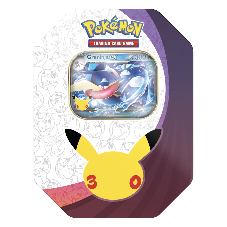 30th Celebration Greninja ex Tin