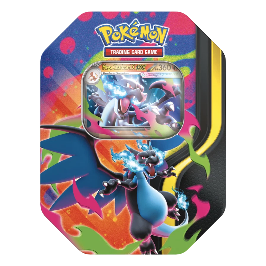 Mega Charizard X ex Tin