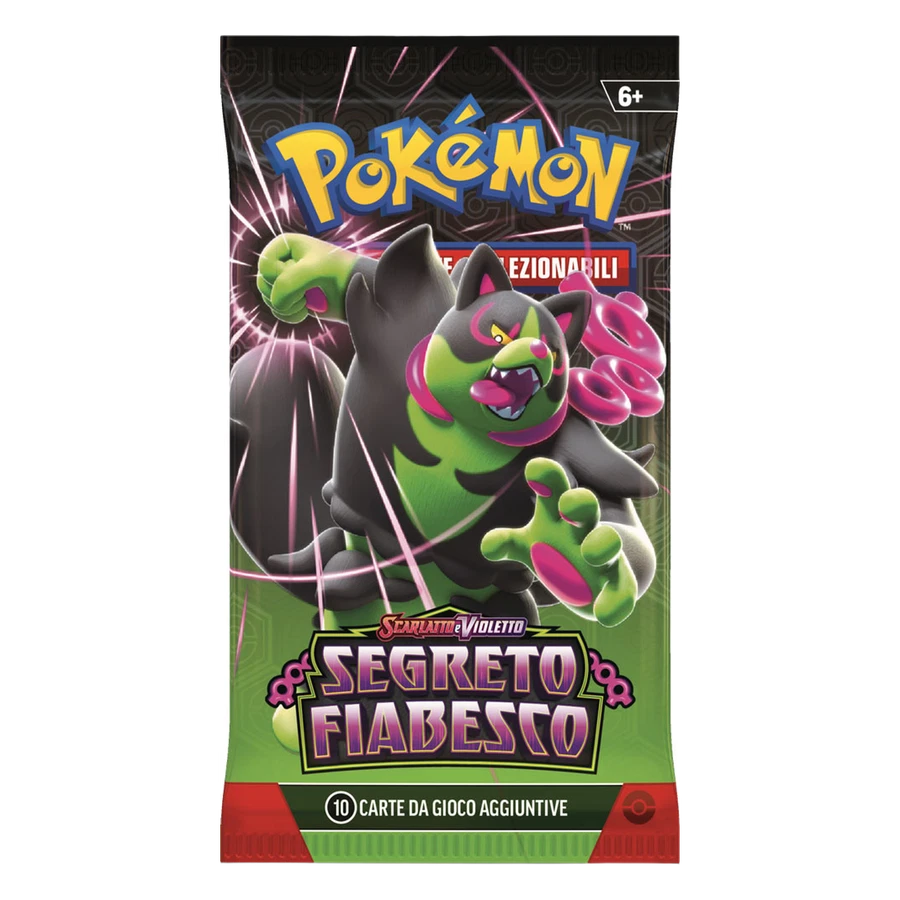Scarlet & Violet Shrouded Fable Booster Pack Artwork Okidogi