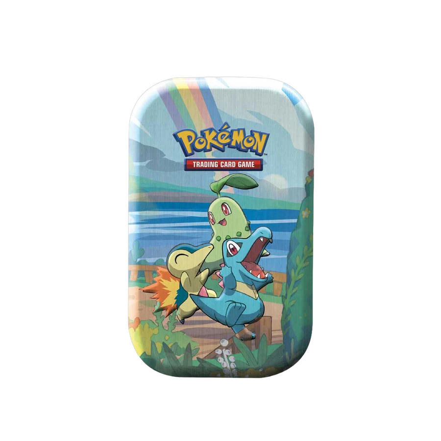 Sword & Shield Celebrations Johto Starter: Chikorita, Cyndaquill & Totodile Mini Tin