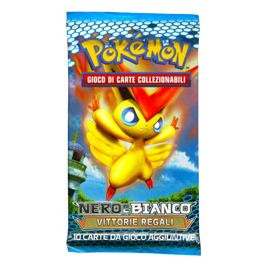 Black & White Noble Victories Artwork Victini Booster Pack