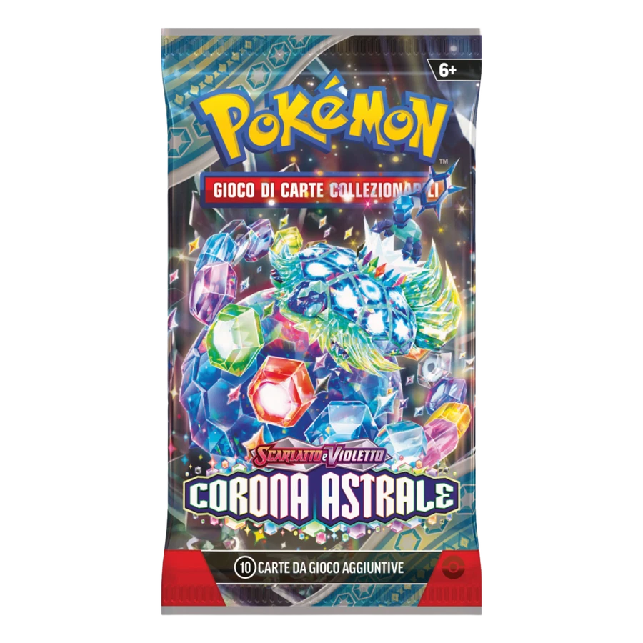 Scarlet & Violet Stellar Crown Artwork Terapagos Booster Pack