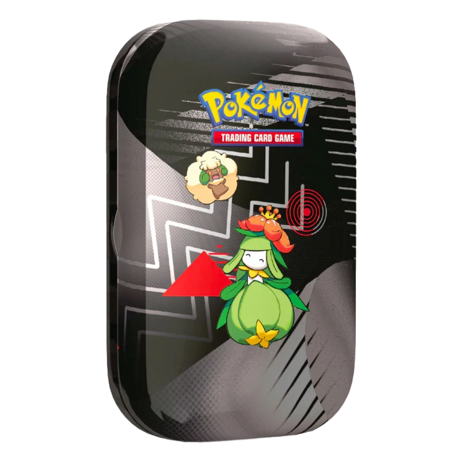 Scarlet & Violet Black Bolt & White Flare Unova Lilligant & Cottonee Mini Tin