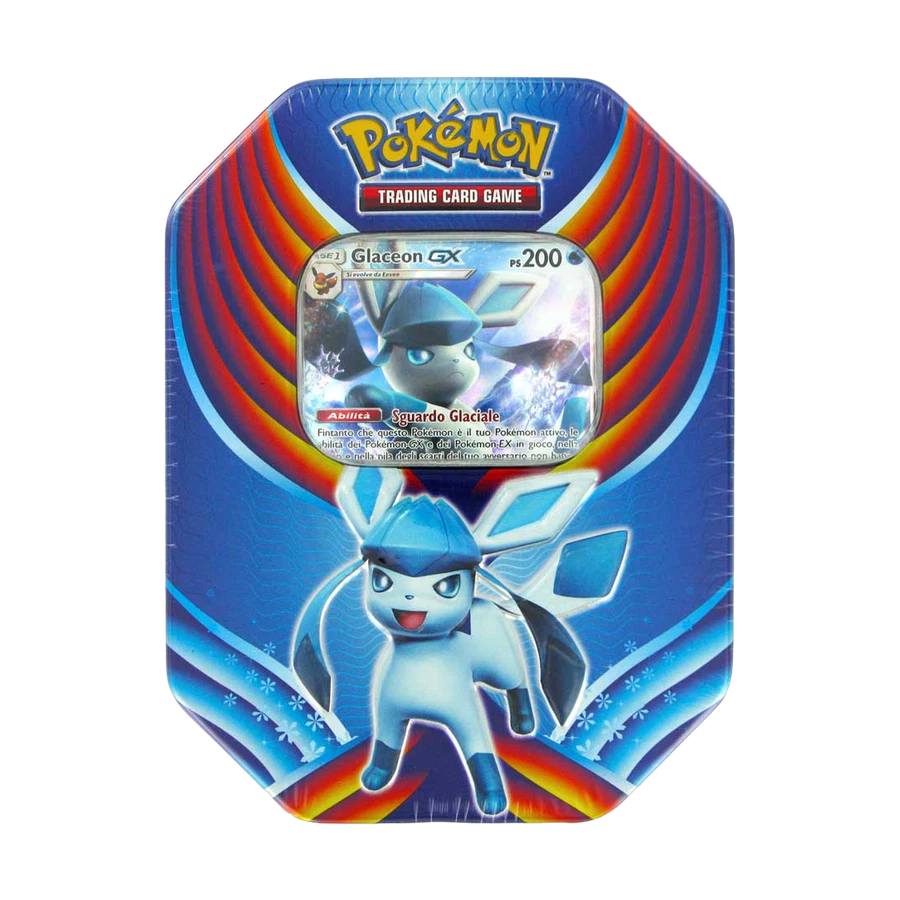 Evolution Celebration Glaceon gx Tin