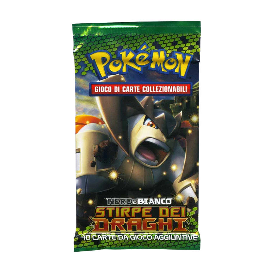 Black & White Dragons Exalted DRV Artwork Terrakion Booster Pack