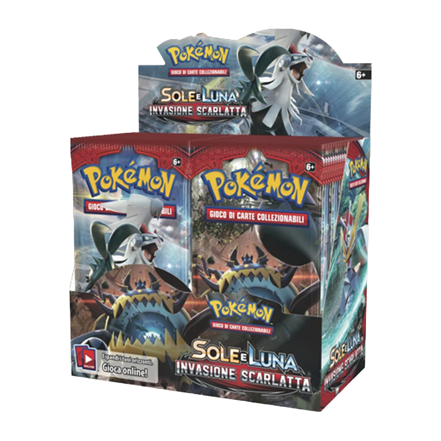 Sun & Moon Crimson Invasion 36 Pack Booster Box