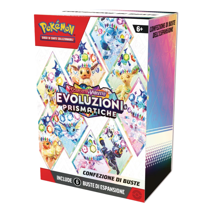 朱&紫 Prismatic Evolutions 6 Pack 补充包组合装