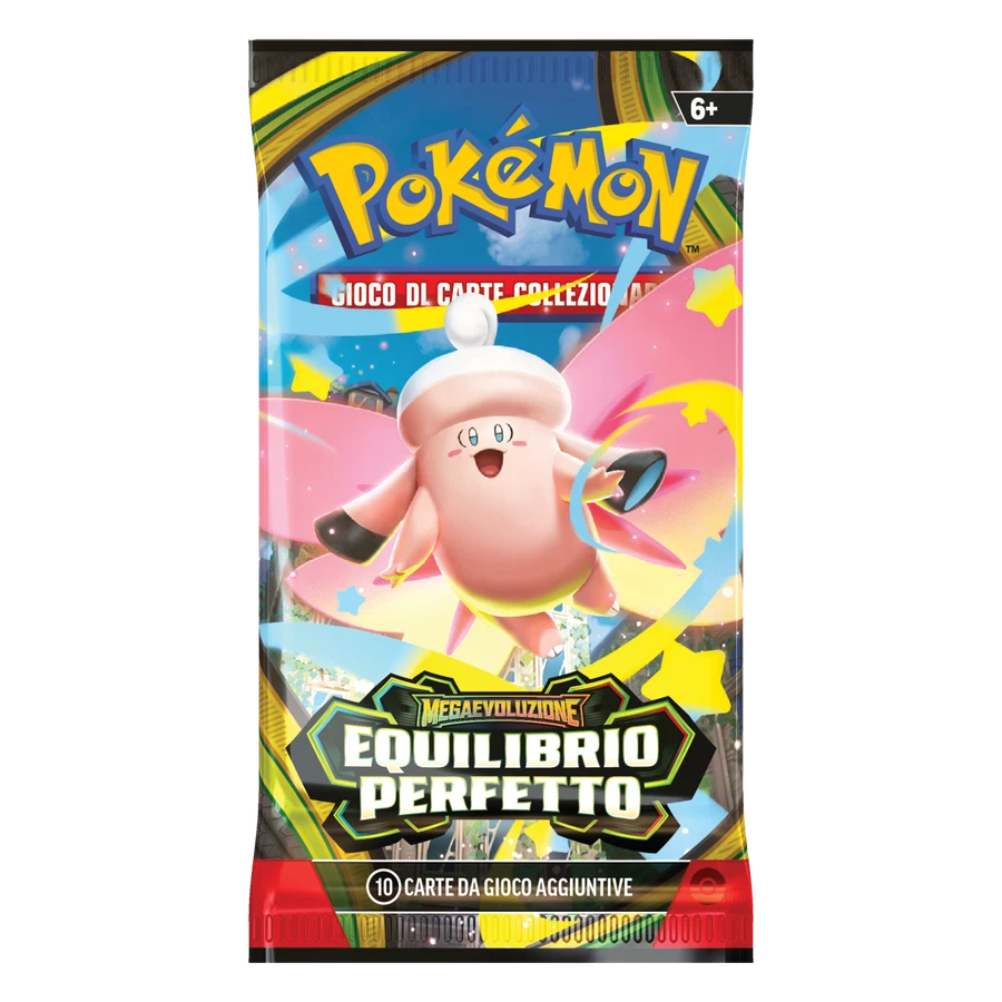 Mega Evolution Perfect Order Artwork Mega Cleafable Booster Pack