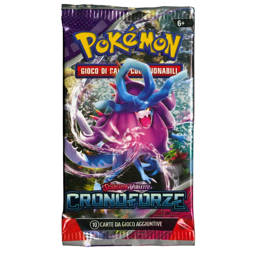 Scarlet & Violet Temporal Forces Artwork Walking Wake Booster Pack