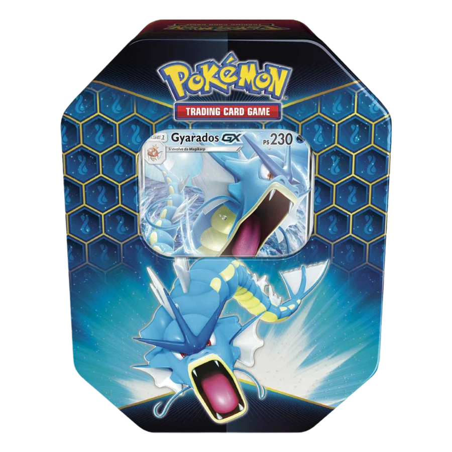 Sun & Moon Hidden Fates Gyarados GX Tin