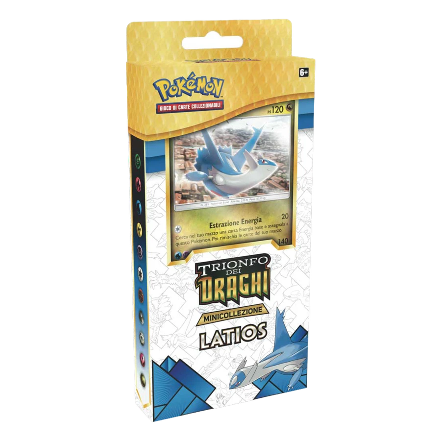 Sun & Moon Dragon Majesty Latios Pin Collection